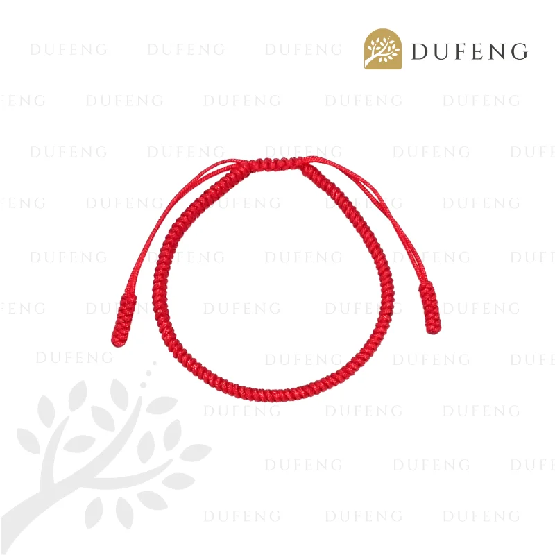 Gelang Fengshui Tibet Merah Keberuntungan dan Kemakmuran