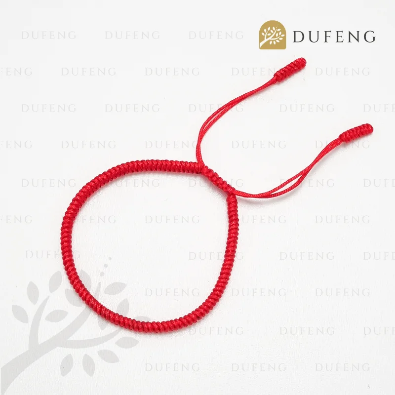 Gelang Fengshui Tibet Merah Keberuntungan dan Kemakmuran - Image 2