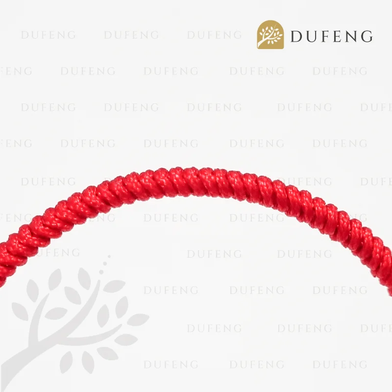 Gelang Fengshui Tibet Merah Keberuntungan dan Kemakmuran - Image 3