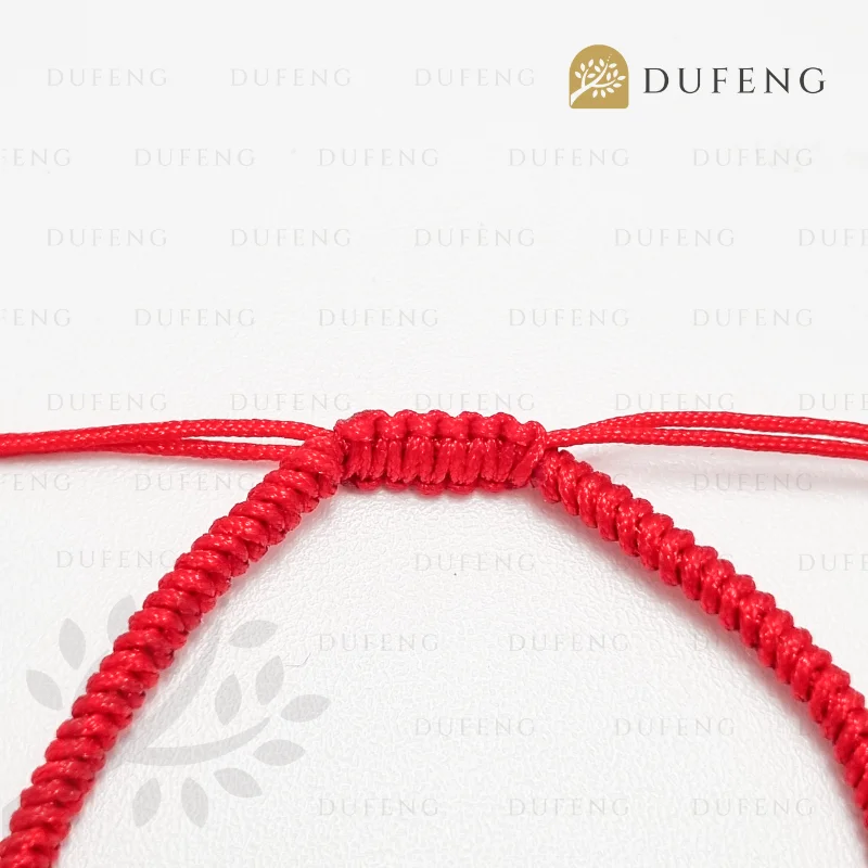 Gelang Fengshui Tibet Merah Keberuntungan dan Kemakmuran - Image 4