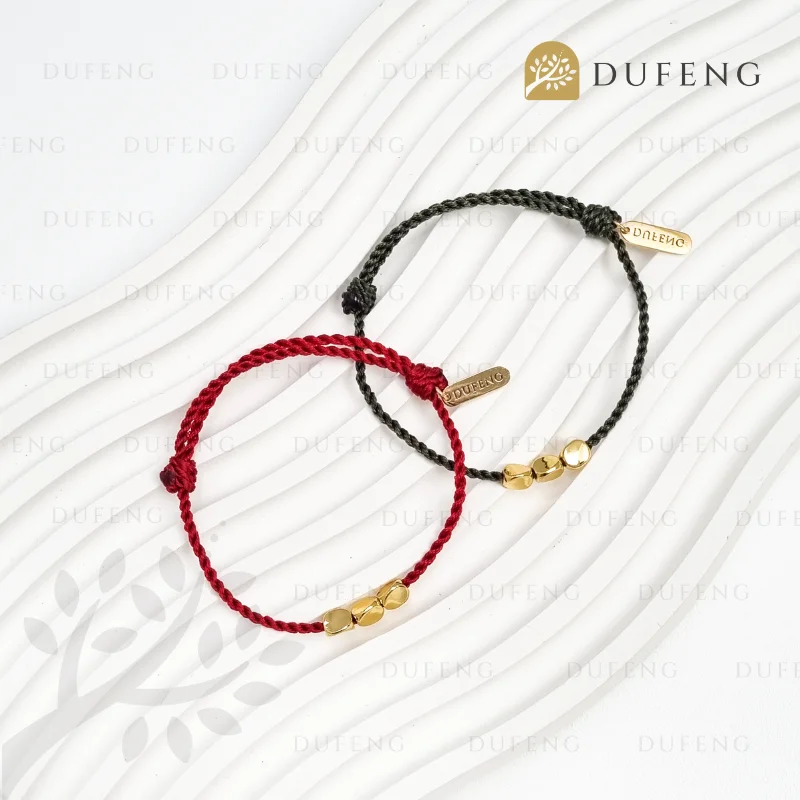 Gelang Yoga Tael Emas Hijau Keberuntungan dan Kemakmuran - Image 4