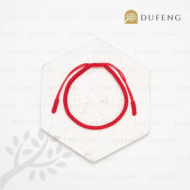 Gelang Fengshui Tibet Merah Keberuntungan dan Kemakmuran - Image 5