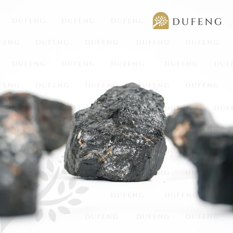 Black Tourmaline Crystal Raw - Image 2