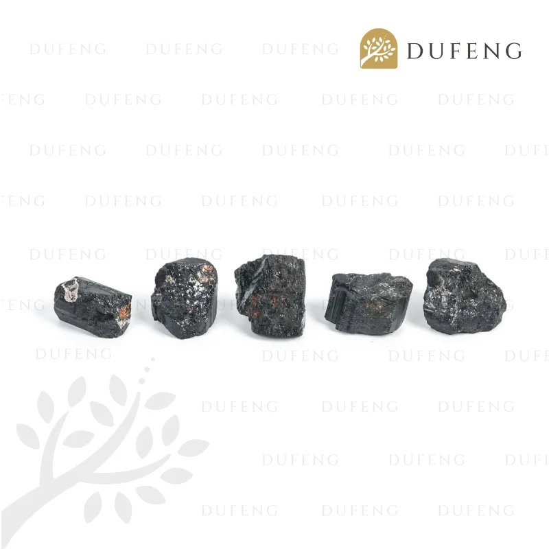 Black Tourmaline Crystal Raw - Image 3