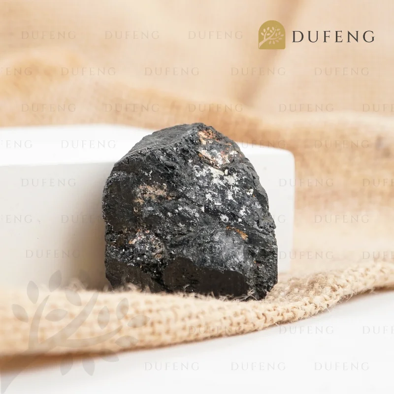 Black Tourmaline Crystal Raw - Image 5
