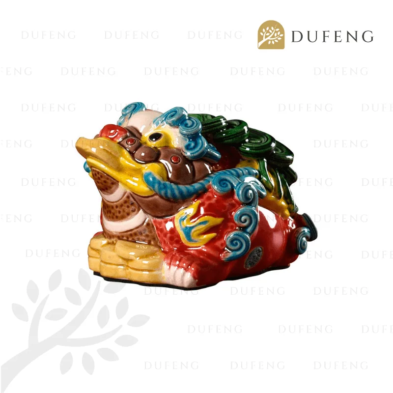 Patung Keramik Kodok Kaki 3