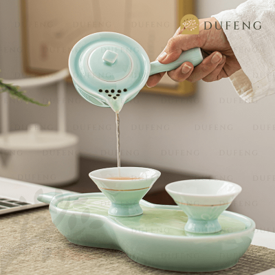 Wu Lou Jade Tea Set