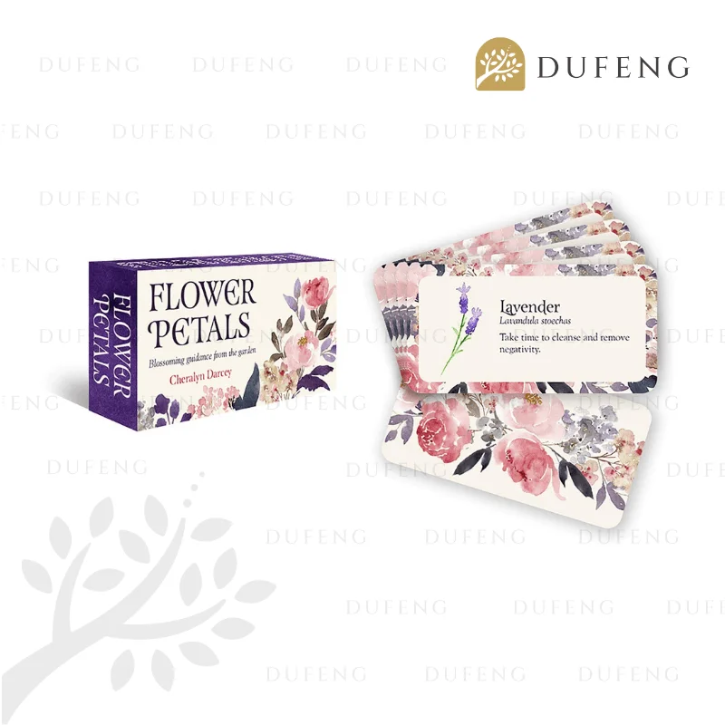Flower Petals Inspiration Cards