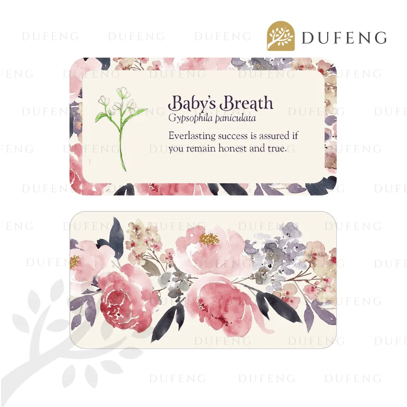 Flower Petals Inspiration Cards