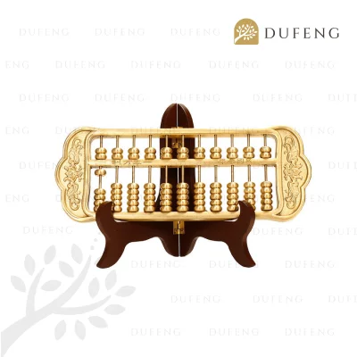 Golden Wealthy Abacus