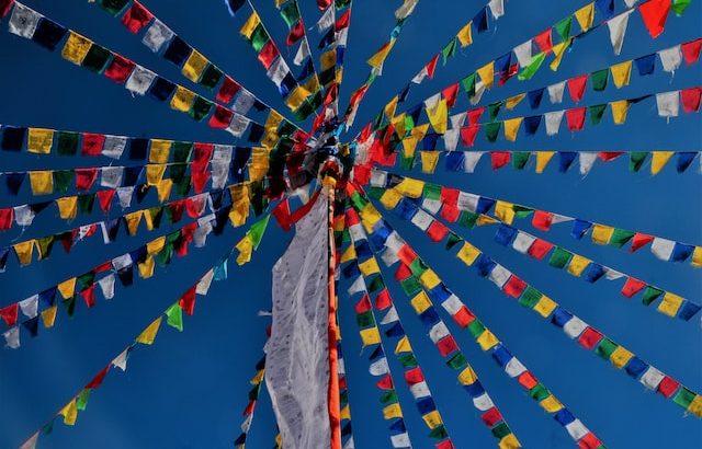 gelang tibet simbol perlindungan