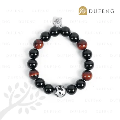 Gelang Dragon King Tiger's Eye Silver