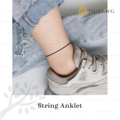 Black String Anklet