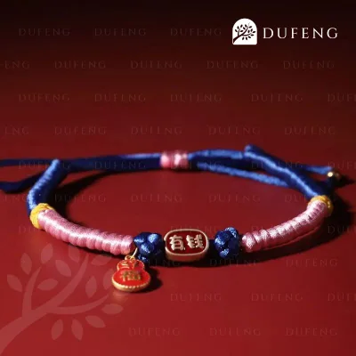 Forever Blessed - Pet Collar | Kalung Anjing - Biru-Pink