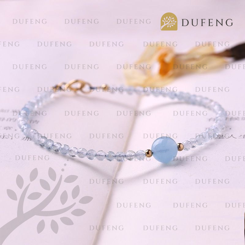Calming Aquamarine Bracelet - Image 2