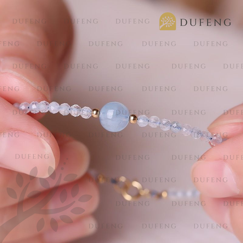 Calming Aquamarine Bracelet - Image 3