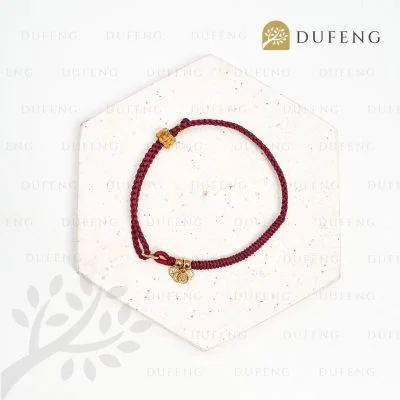 Peaceful and Longevity String - Maroon, 20-21cm