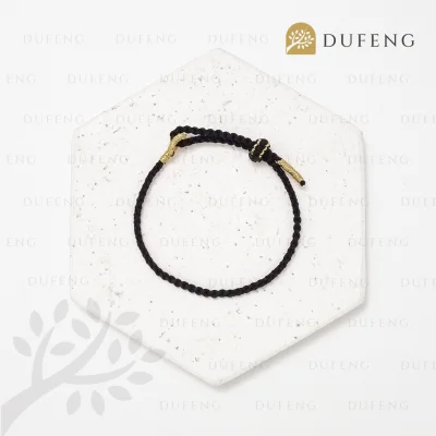 Oriental Luck Bracelet - Hitam 2mm