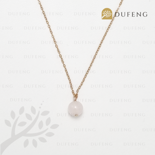 Gentle Love Rose Quartz Necklace