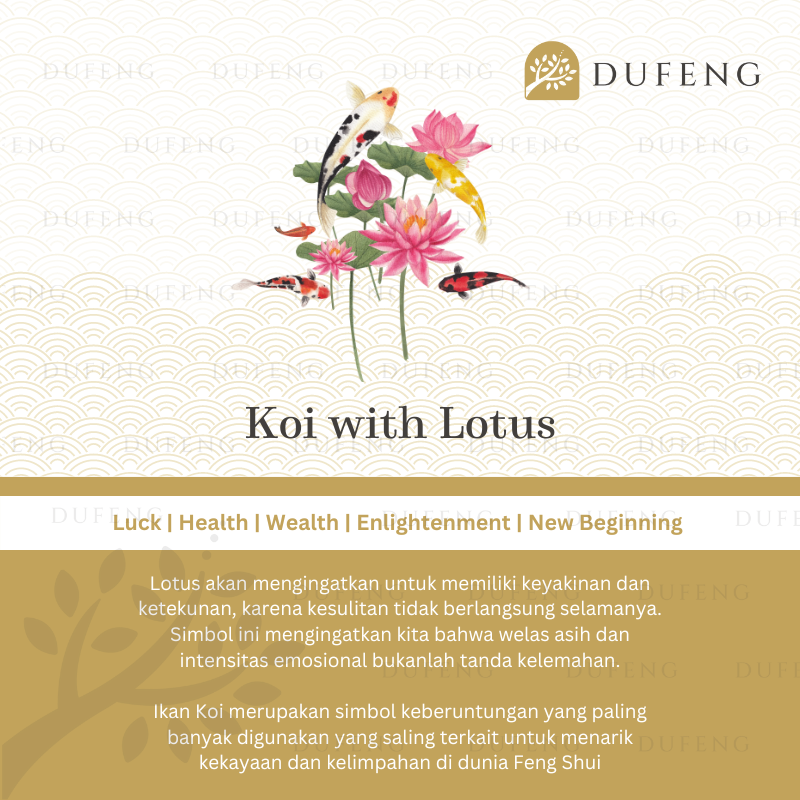 Lucky Koi with Lotus Ring - Image 5