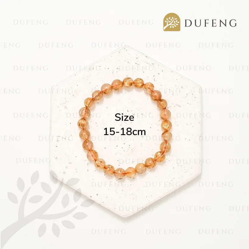 Golden Rutilated 7mm Bracelet - Image 3