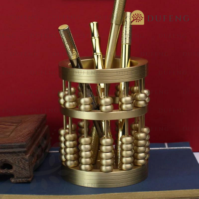 Lucky Abacus Pen Holder