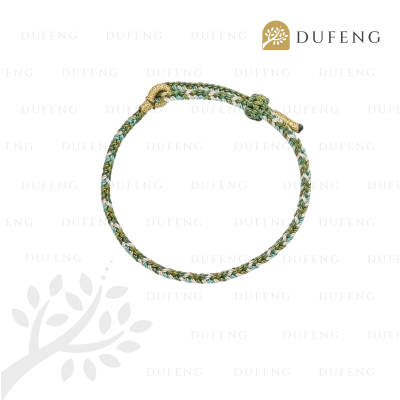 Dufeng - Green Serenity Zen Braid Bracelet