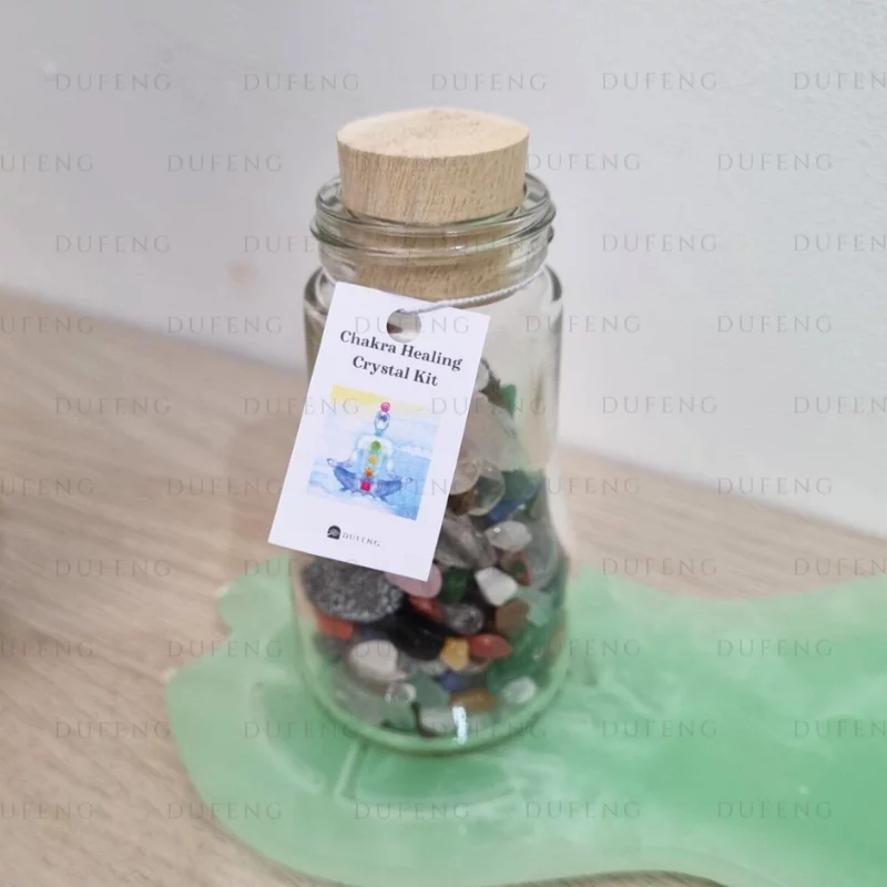 Dufeng - 7 Chakra Crystal Mix in Jar - Image 5