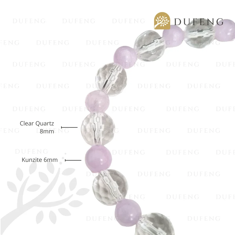 Dufeng - Luminous Serenity Crystal Bracelet - Image 2
