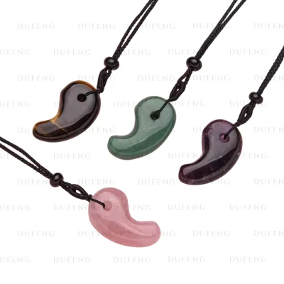 Dufeng - Lucky Yin Yang Fish Crystal Necklace