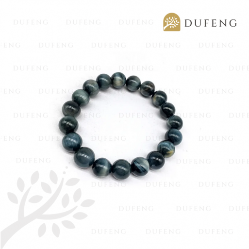 Dufeng - Blue Tiger Eye 8mm Bracelet