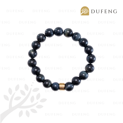 Dufeng - Blue Tiger Eye 8mm Bracelet