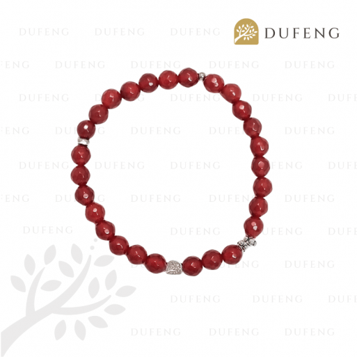 Dufeng - Crimson Radiance Carnelian Bracelet