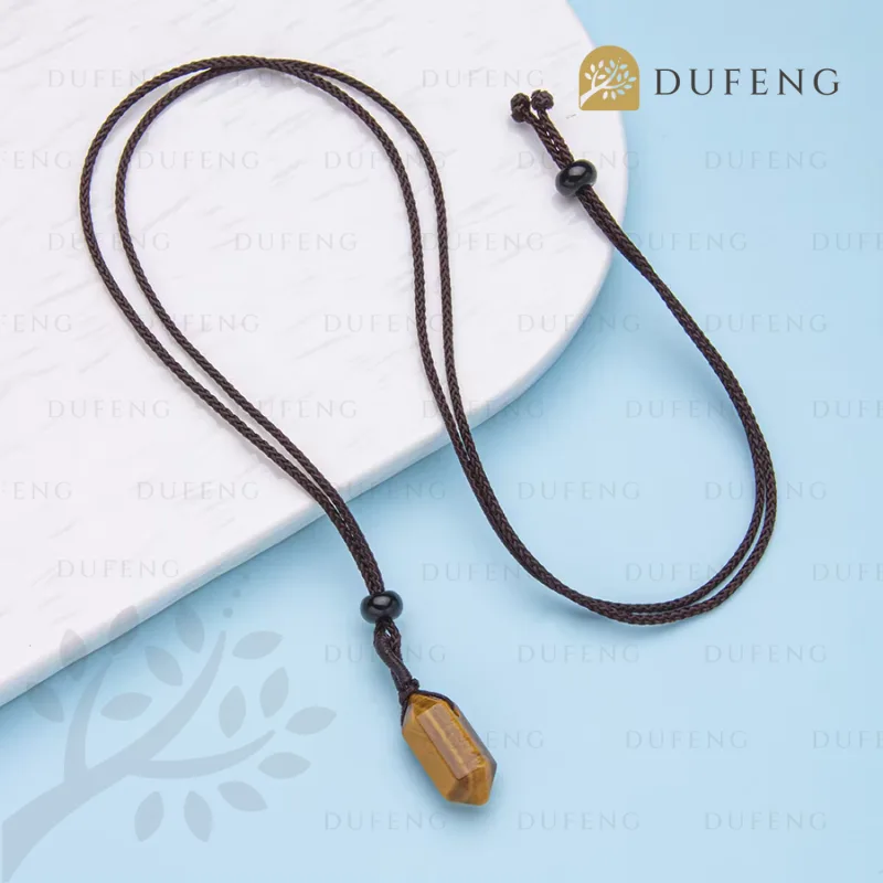 Dufeng - Pure Hex Crystal Necklace - Image 5