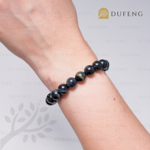 Dufeng – Blue Tiger Eye 8mm Bracelet