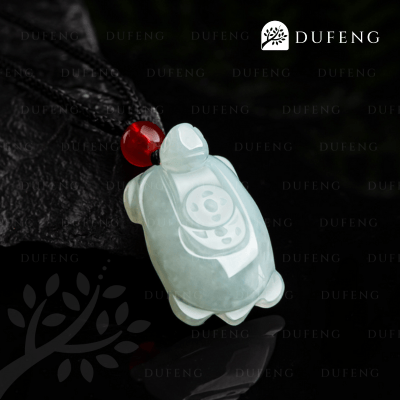 Dufeng - Lucky Jade Turtle Necklace