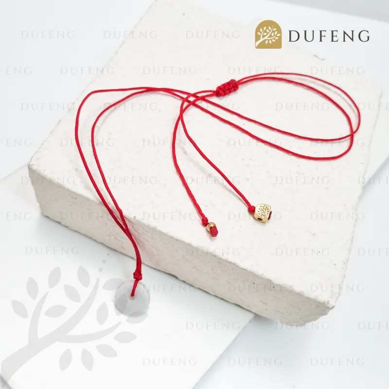 Dufeng - Lucky Jade Coin Necklace - Image 3