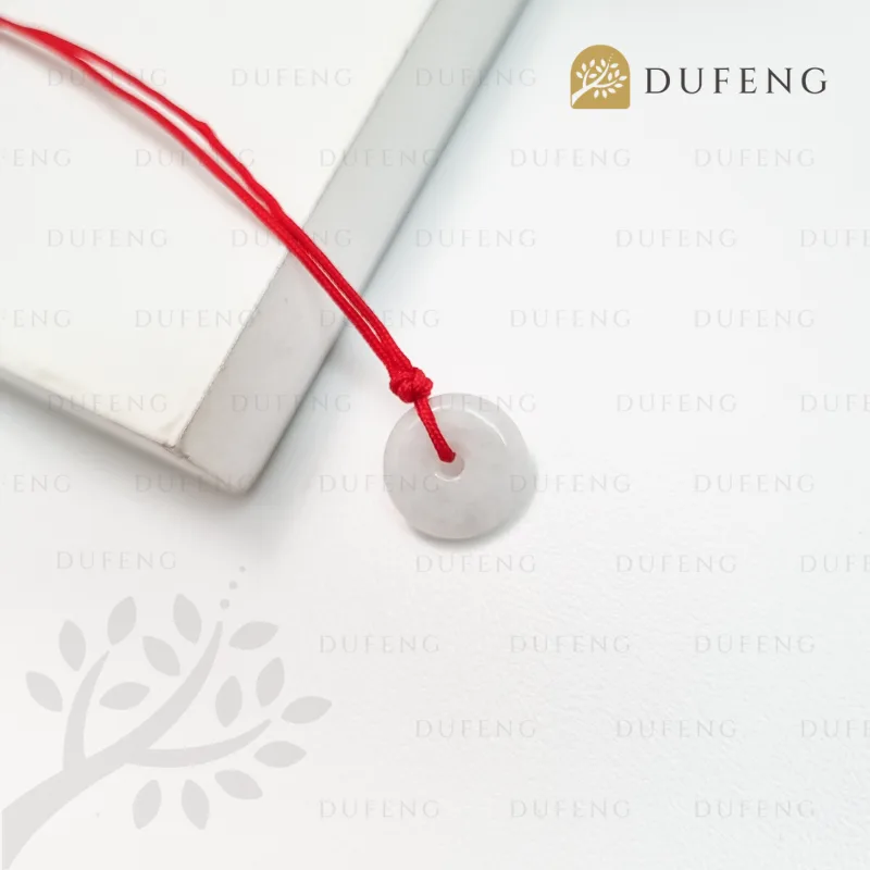 Dufeng - Lucky Jade Coin Necklace - Image 5
