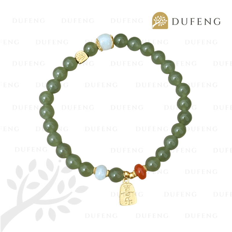 Dufeng - Tranquil Presence Hetian Jade Bracelet