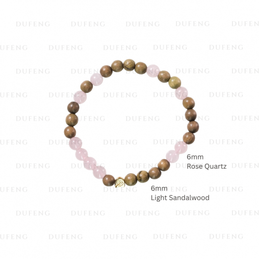 Dufeng – Heart Wood Grace Sandalwood Bracelet