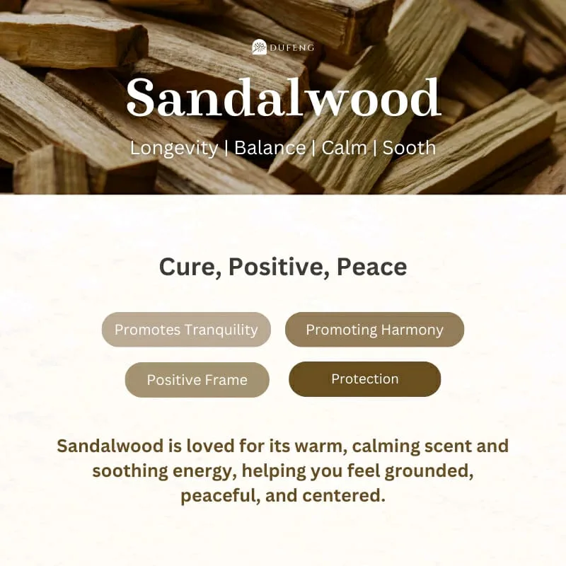 Dufeng - Heart Wood Grace Sandalwood Bracelet - Image 8