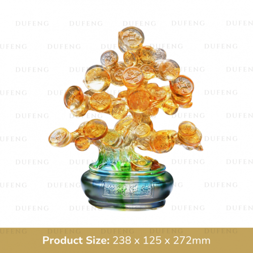 Dufeng - LiuLi Money Fengshui Tree Decoration - Image 4