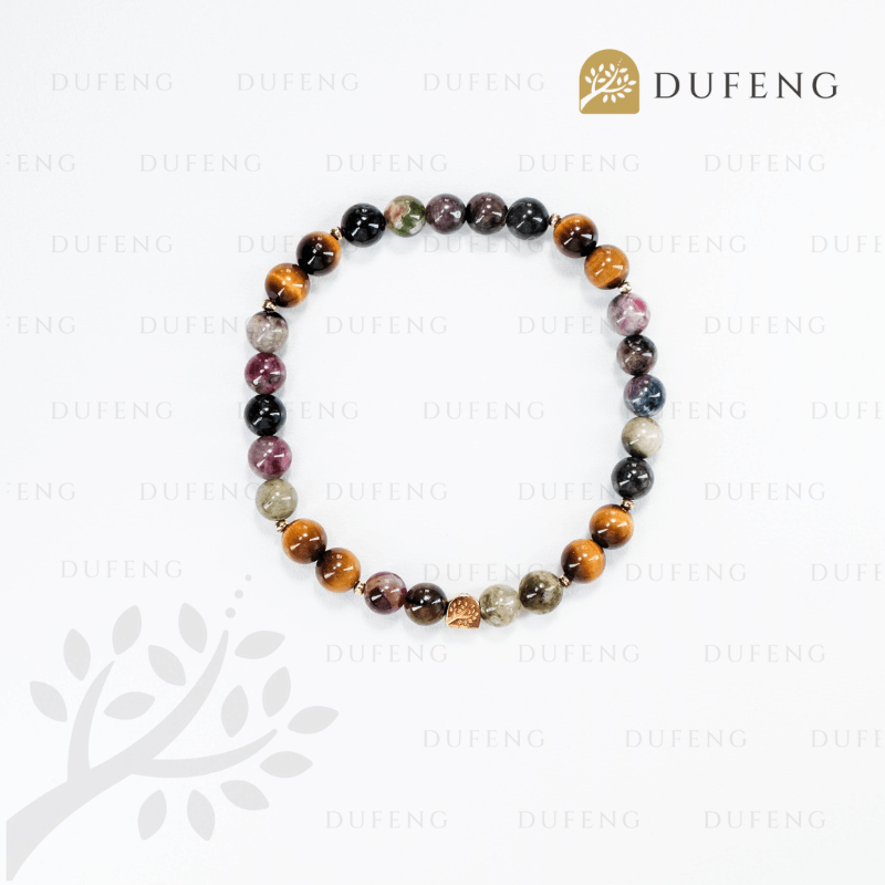 Dufeng - Lavish Tourmaline Crystal Bracelet