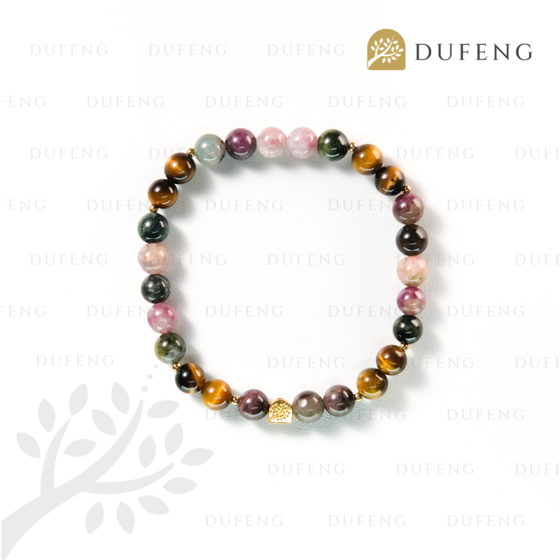 Dufeng - Lavish Tourmaline Crystal Bracelet