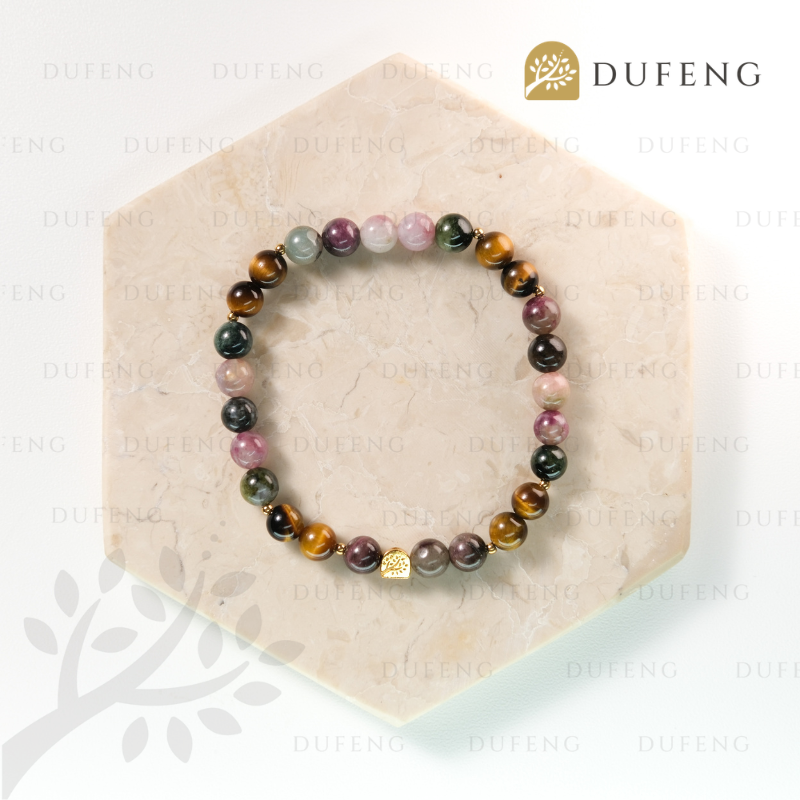 Dufeng - Lavish Tourmaline Crystal Bracelet - Image 2