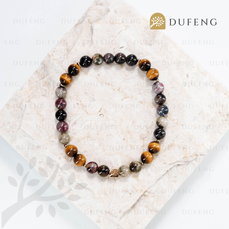 Dufeng - Lavish Tourmaline Crystal Bracelet - Image 5