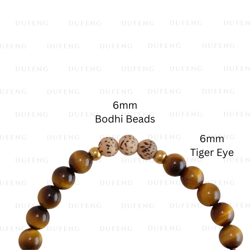 Dufeng - Roots and Reflections Tiger's Eye Crystal Bracelet - Image 3