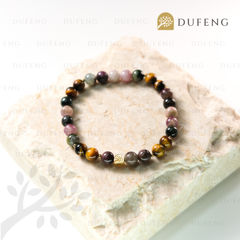 Dufeng - Lavish Tourmaline Crystal Bracelet - Image 3