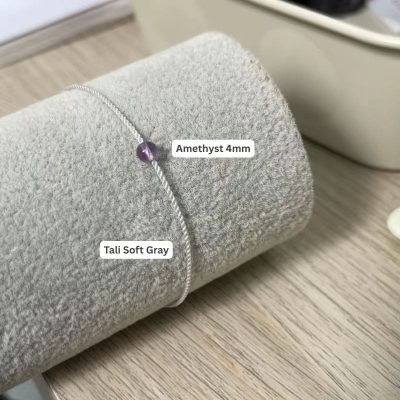 Dufeng - Timeless Gemstone String - Amethyst 4mm, Custom Size