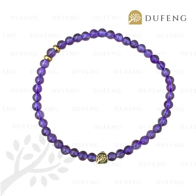 Dufeng - Balance Connection Amethyst Bracelet